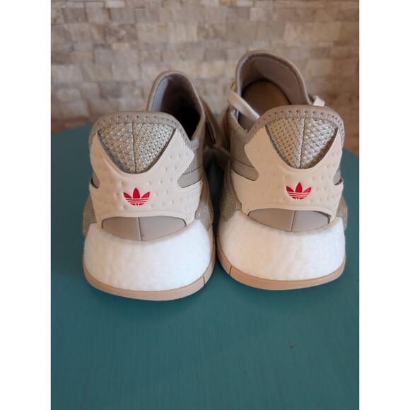 NWT Adidas Originals Men's NMD_G1 Shoes, Wonder Beige/Red/Wonder White Men's 7.5 - Picture 4 of 9